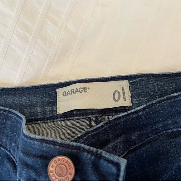 GARAGE Dark Blue Skinny Jeans size 01 - Picture 3 of 3